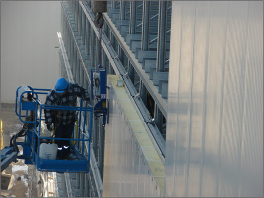 Instalacion de naves frigorificas autoportantes